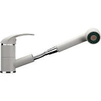 Смеситель для кухни Ulgran Classic U-002-331 Белый латунь