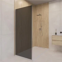 Душевая стенка RGW 90 06220309-31 профиль цвет Хром стекло тонированное