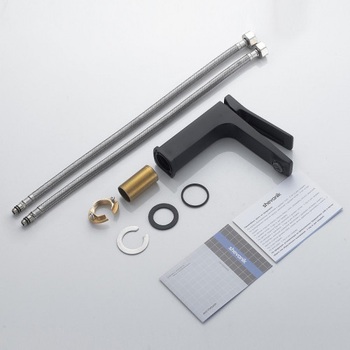 Смеситель для раковины Shevanik S4601H цвет Черный