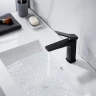 Смеситель для раковины Shevanik S4601H цвет Черный