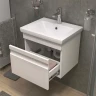 Тумба с раковиной Vigo Holly 50 038-com подвесная цвет Белый