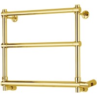 Электрический полотенцесушитель Margaroli Sole 540-3 BOX 5404703GDB Золото латунь