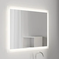 Зеркало SanVit Матрикс 90 zmatrix90 с подсветкой без выключателя