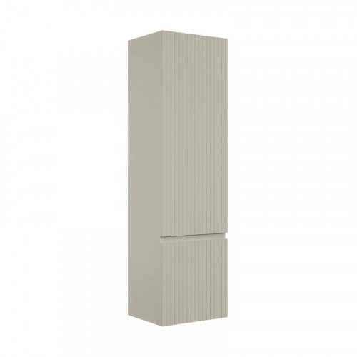 Шкаф пенал AQUAme S1 33 AQM9001BG подвесной цвет Бежевый