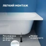 Акриловая ванна Vincea 150х75 VBT-2A150-LG цвет Белый