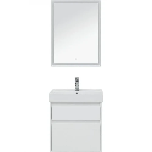 Комплект мебели для ванной Aquanet Nova Lite 60 242921 подвесной Белый МДФ / ЛДСП