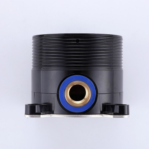 Смеситель для ванны Abber Wasserfall AF8615B Черный матовый латунь на пол