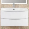 Тумба под раковину BelBagno ACQUA-900-2C-SO-BL подвесная Bianco Lucido МДФ / ЛДСП