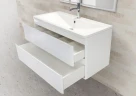 Тумба под раковину BelBagno ACQUA-900-2C-SO-BL подвесная Bianco Lucido МДФ / ЛДСП