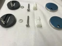 Унитаз компакт CeramaLux TR2170 с бачком и сиденьем Микролифт фаянс напольный