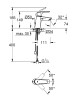 Смеситель для раковины Grohe Eurosmart 23966003 Хром