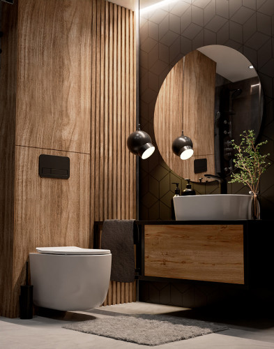 Унитаз AQUAme AQM2012 подвесной Белый глянец с сиденьем Микролифт фаянс подвесной