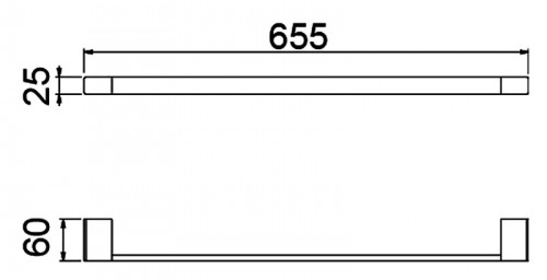 Полотенцедержатель Timo Selene 14053/03 Черный