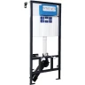 Инсталляция Bettoserb Sava Fix Slim SET40006461 для унитаза с Черной матовой Хром глянец клавишей смыва