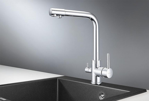 Смеситель для кухни Granula 2015 цвет Хром