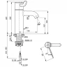 Смеситель для раковины Ideal Standard Ceraplus 2 A6692AA цвет Хром