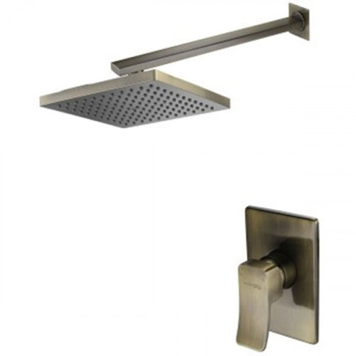 Душевая система WasserKRAFT Exter A12610 Светлая бронза латунь встраиваемый