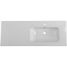 Тумба с раковиной BelBagno Kraft 120 R KRAFT-1200-2C-1A-SO-RT-R+120 R BB1200ETL-R подвесная цвет Rovere Tabacco