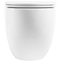 Комплект унитаза с инсталляцией BelBagno Onda BB066CHR/BB870SC/BB002-80/BB014-SR-BIANCO с сиденьем Микролифт и Белой клавишей смыва фаянс подвесной