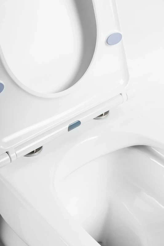 Комплект унитаза с инсталляцией BelBagno Onda BB066CHR/BB870SC/BB002-80/BB014-SR-BIANCO с сиденьем Микролифт и Белой клавишей смыва фаянс подвесной