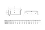 Акриловая ванна Excellent Heaven Slim 180x80 WAEX.HEV18WHS без гидромассажа