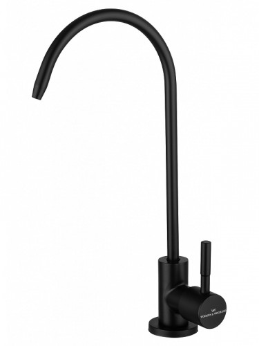 Кран для одного типа воды Wonzon &amp; Woghand WW-AE4587-MB цвет Черный матовый