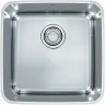 Кухонная мойка Alveus Luno 30 SAT 90 FI 400x400 1129251 Сатинированная сталь нержавеющая сталь встраиваемый