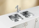 Кухонная мойка Alveus Luno 30 SAT 90 FI 400x400 1129251 Сатинированная сталь нержавеющая сталь встраиваемый