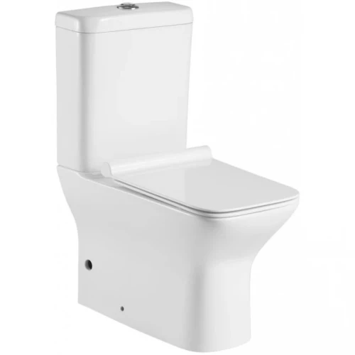 Унитаз компакт BelBagno Romano BB248CPR-P без бачка и сиденья фаянс напольный