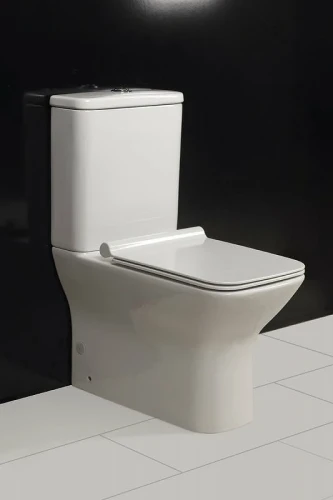 Унитаз компакт BelBagno Romano BB248CPR-P без бачка и сиденья фаянс напольный
