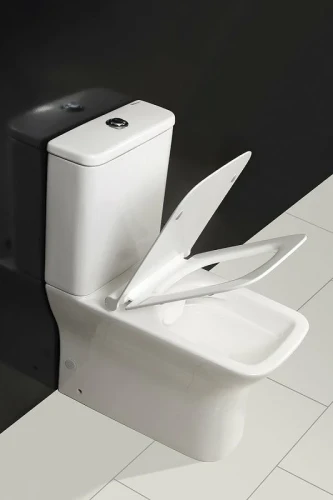 Унитаз компакт BelBagno Romano BB248CPR-P без бачка и сиденья фаянс напольный