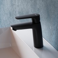 Смеситель для раковины Dorff Prime New D40102122 Черный матовый латунь