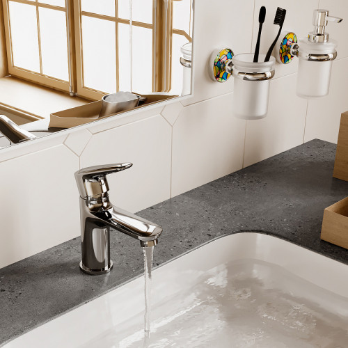 Смеситель для раковины WasserKRAFT Vils 5603 Хром латунь