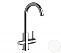 Смеситель для кухни Remer X Style N792DWBO цвет Белый матовый