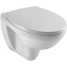 Комплект унитаза Jacob Delafon Patio EDV102-00+E70021-00 с инсталляцией Viega Prevista Dry 792855 с сиденьем Микролифт и клавишей смыва Хром фарфор подвесной