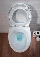 Комплект унитаза Jacob Delafon Patio EDV102-00+E70021-00 с инсталляцией Viega Prevista Dry 792855 с сиденьем Микролифт и клавишей смыва Хром фарфор подвесной