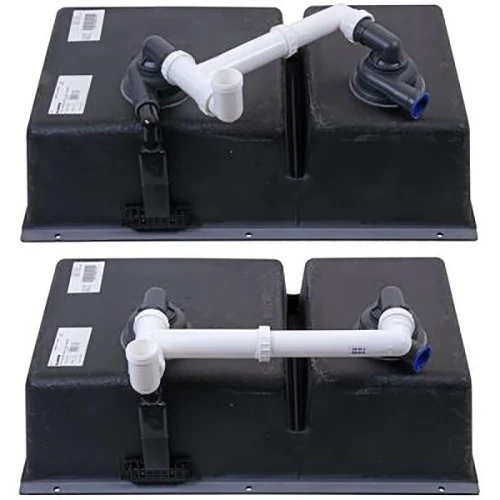 Кухонная мойка Blanco Subline 430/270-U 523158 Серый беж искусственный камень (литьевой мрамор) встраиваемый