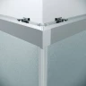 Душевой уголок Grossman Cosmo 100х100 300.K33.02.1010.10.02 профиль Хром стекло шиншилла