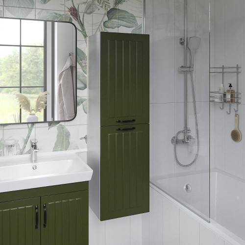 Комплект мебели для ванной DIWO Сочи 60 подвесной цвет Зеленый
