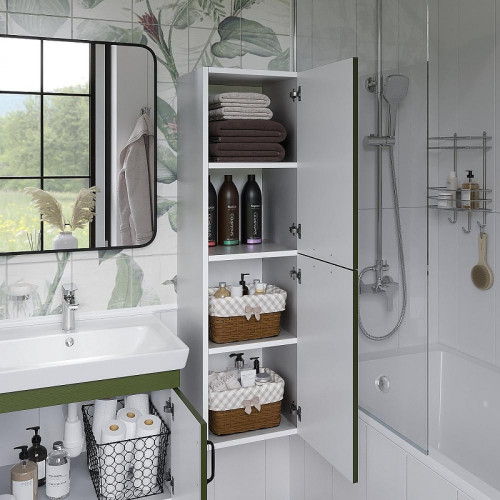 Комплект мебели для ванной DIWO Сочи 60 подвесной цвет Зеленый