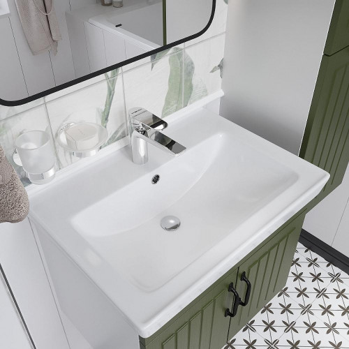 Комплект мебели для ванной DIWO Сочи 60 подвесной цвет Зеленый