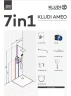 Душевая система Kludi Ameo 416720575 Хром латунь встраиваемый