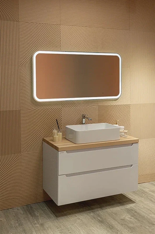 Зеркало Silver Mirrors Мальта 60 LED-00002936 с подсветкой с бесконтактным выключателем стекло
