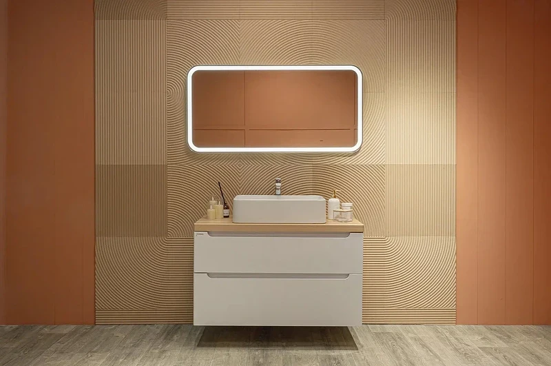 Зеркало Silver Mirrors Мальта 60 LED-00002936 с подсветкой с бесконтактным выключателем стекло