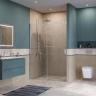Душевая дверь BelBagno Soft Close-2 150 SOFT_CLOSE-2-BF-1-150-C-Cr профиль Хром стекло прозрачное