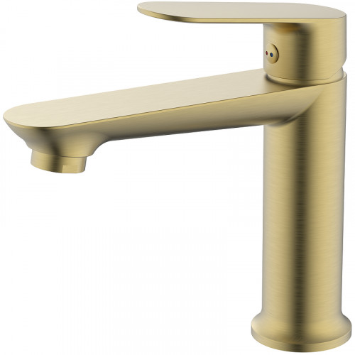 Смеситель для раковины Splenka S41.10.03 Золото матовое латунь