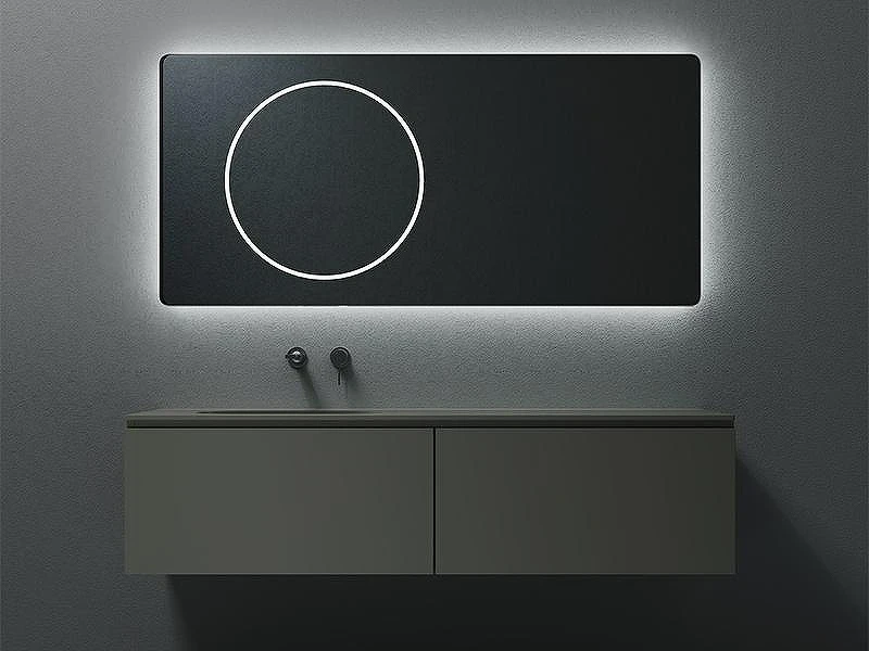 Зеркало Uni-Flow Mirror 60 M639 с подсветкой с сенсорным выключателем и подогревом