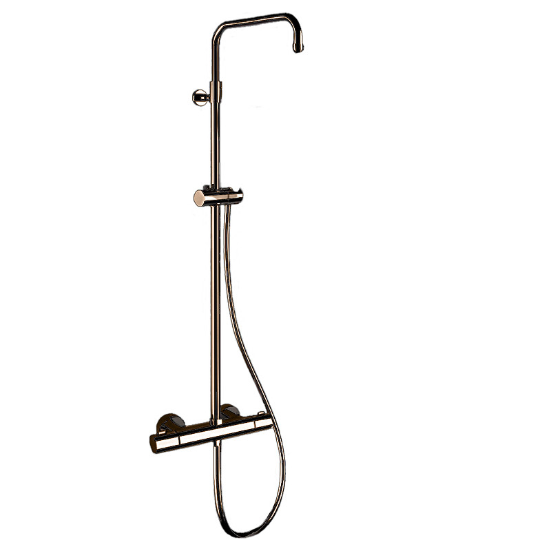 Душевая система Remer Elegance EQ32ASSDBR с термостатом цвет Бронза масляная