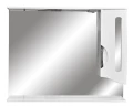 Зеркало со шкафом Stella Polar Сильва 100/С SP-00000207 с подсветкой Белое