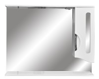 Зеркало со шкафом Stella Polar Сильва 100/С SP-00000207 с подсветкой Белое
